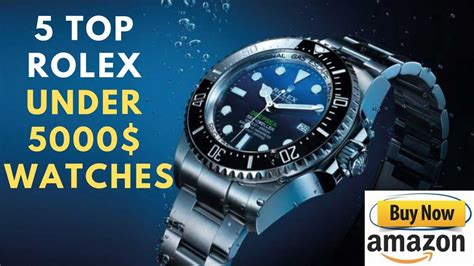 rolex under 5 000 men|men's Rolex under 5000.